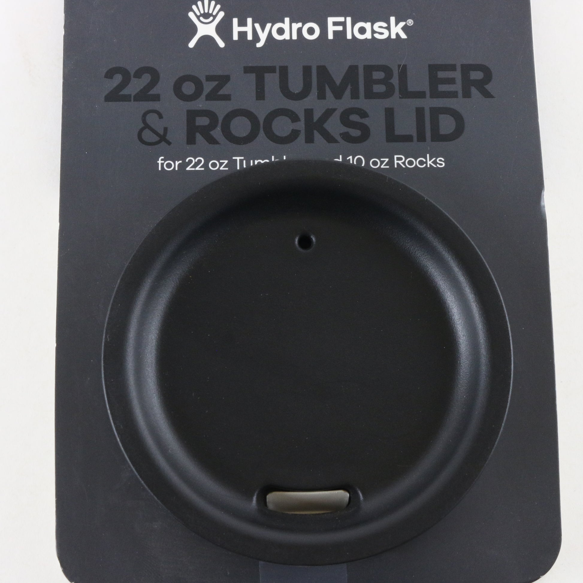 Hydro Flask Black 22oz Tumbler & 10oz Rocks Water Bottle Lid Outdoor Accessories