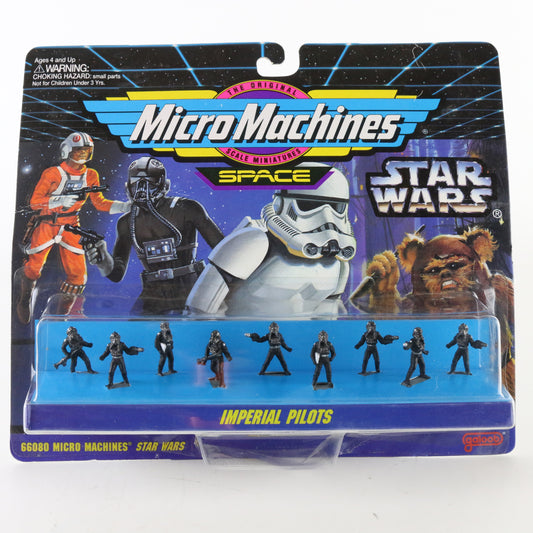 Micro Machines Space Star Wars Imperial Pilot Figures Galoob