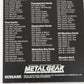 Metal Gear Solid Trading Card Checklist Meryl Silverburgh Konami