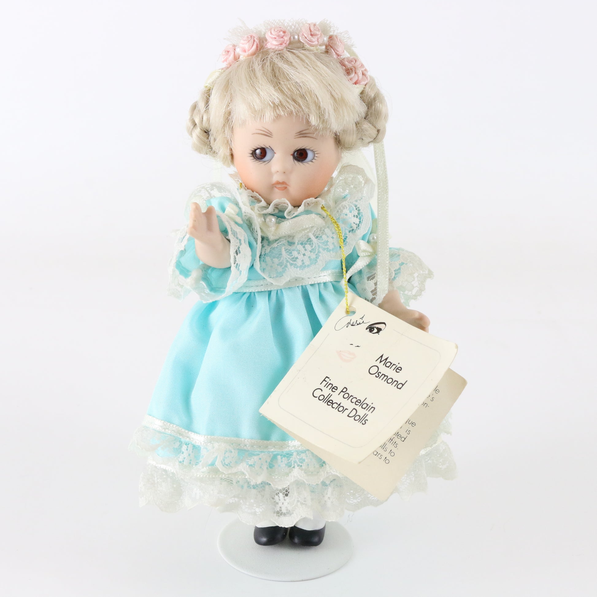 Gretl Petite Amour Marie Osmond Small 6" Porcelain Girl Doll