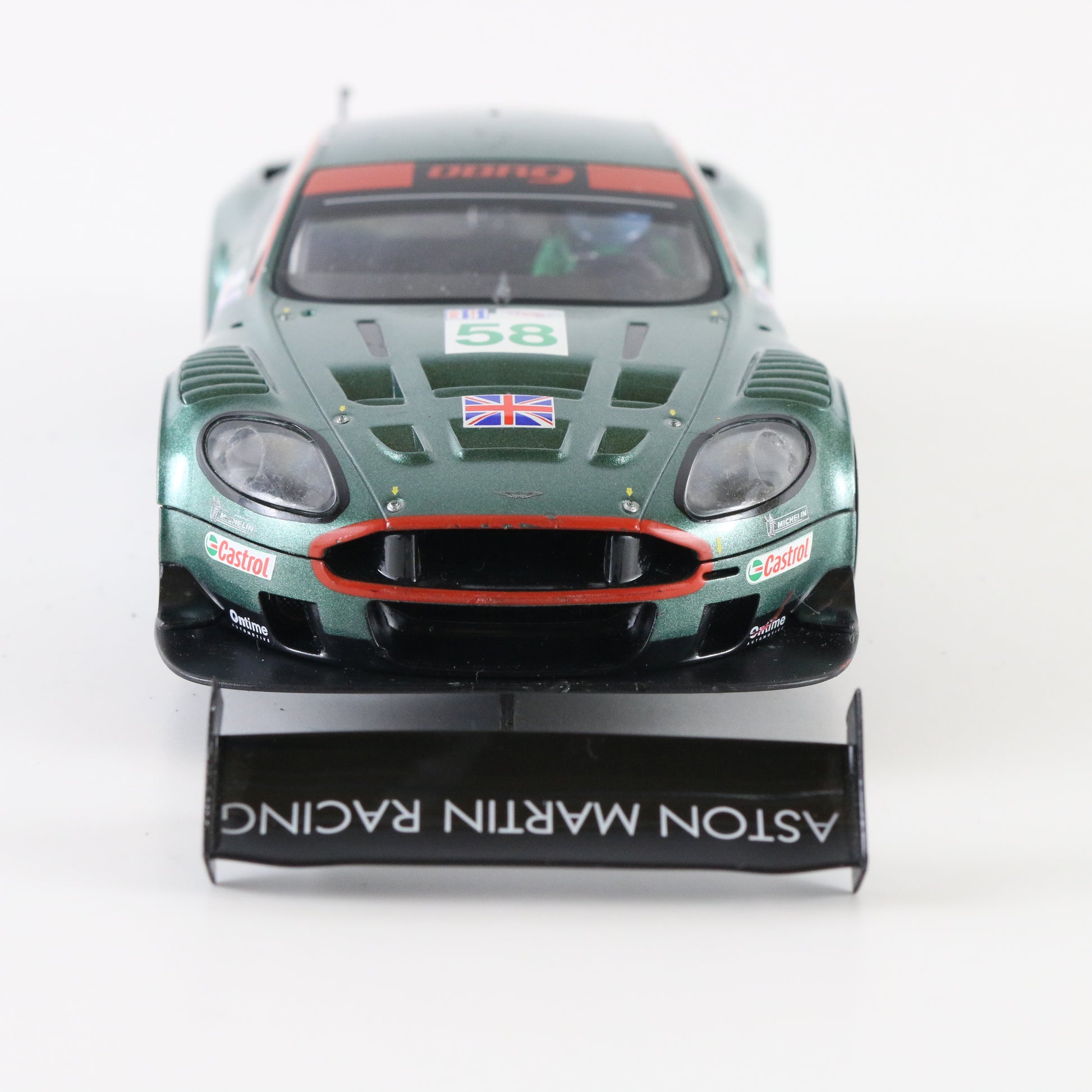 Scalextric Aston Martin DBR9 #58 green Le Mans 1:32 slot car