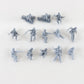 Lot Of 13 Huey Helicopter Crew Troops Gunners Peddinghaus? 1:72 3D Printed