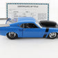 1969 Ford Mustang Boss Nine Pro Street Blue Black Danbury Mint 1:24 Model Car
