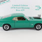 1970 Ford Mustang Fastback Grabber Green 2205/5000 Danbury 1:24 Diecast Model