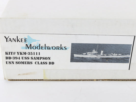 USS Sampson DD-394 Somers Class DD Yankee Model Works 1:350 YKM-35111 Resin Kit