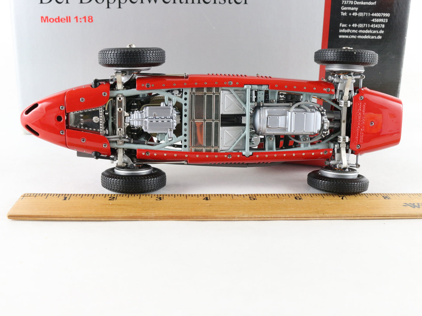 1953 Ferrari 500 F2 Der Doppelweltmeister Red CMC 1:18 M-056 Model Car
