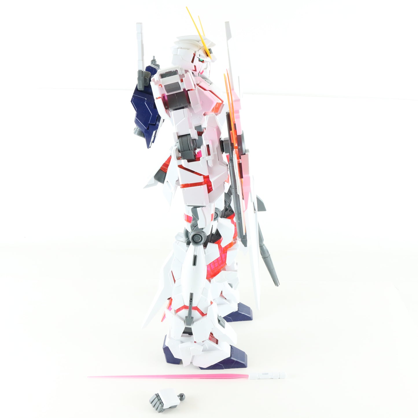 Gundam Mega Unicorn Destroy Mode Psycho Frame Bandai 1:48 Mobile Suit BUILT