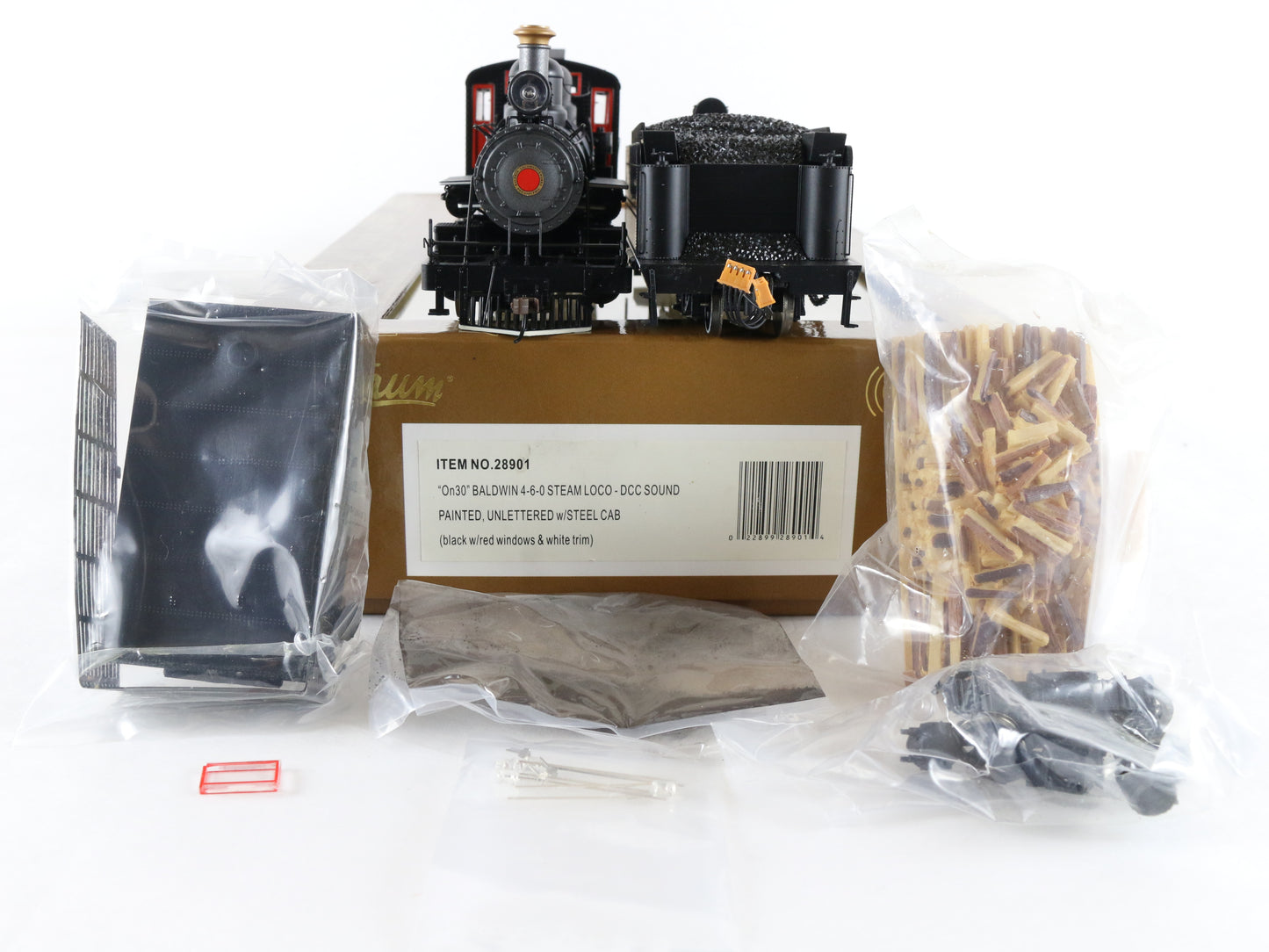 Spectrum Bachmann On30 28901 4-6-0 Steam Locomotive & Tender Painted IN BOX