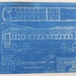 Milwaukee Electric Weight Data Light Loaded North Cars 31-33 Blueprint 1933 11"