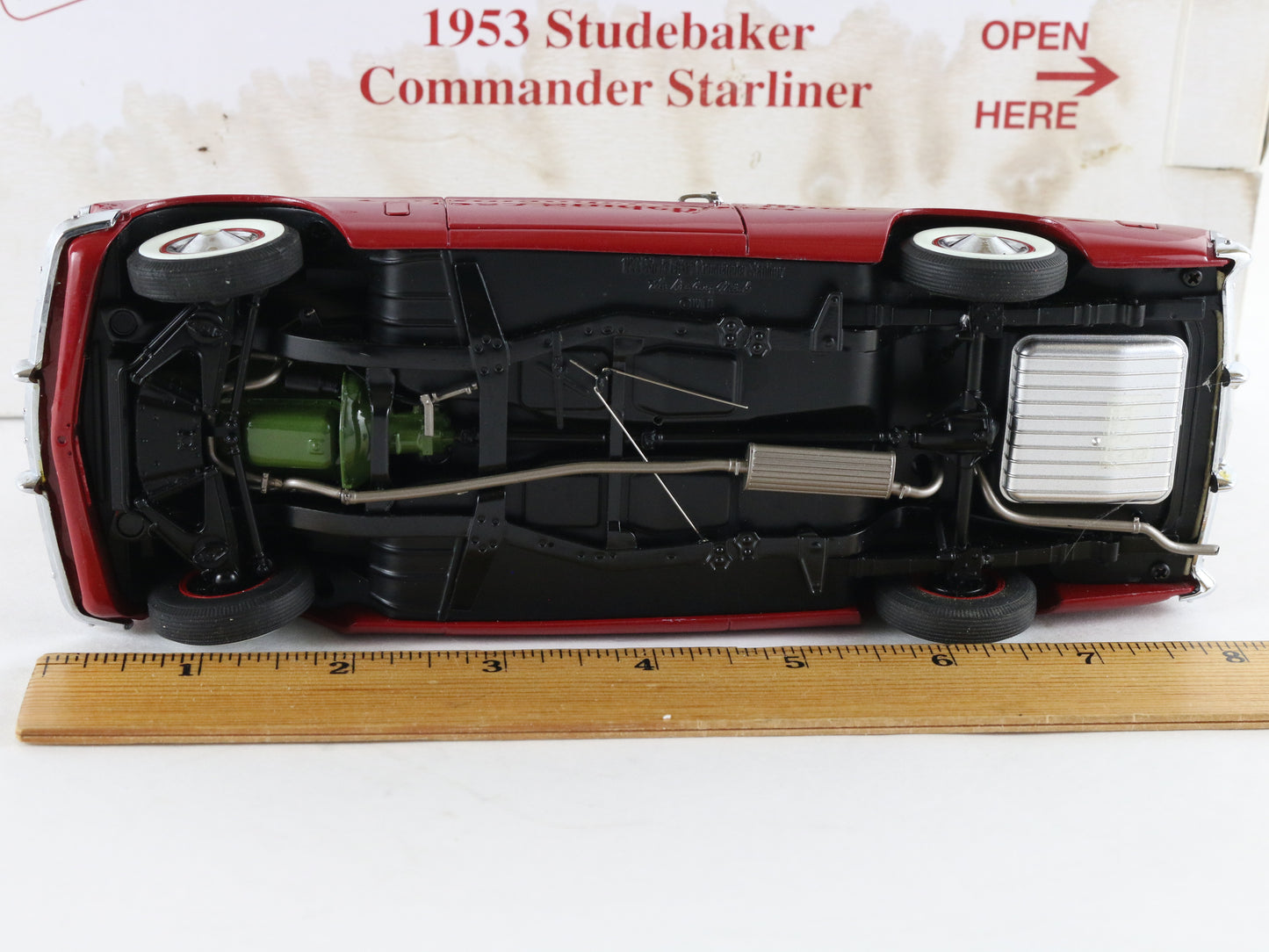 1953 Studebaker Commander Starliner Hardtop Red White Danbury Mint 1:24 Diecast