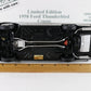 Danbury Mint 1:24 1958 Ford Thunderbird Coupe Platinum Raven Black Diecast 1656