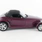 Plymouth Prowler Convertible Purple Danbury Mint 1:24 Diecast Model