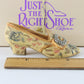 Just The Right Shoe Afternoon Tea Raine Willitts Resin Collectible Shoe 25016