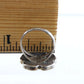 Vintage Zuni Native American Turquoise Mother Of Pearl Silver Ring Size 5