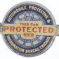 Automobile Protective & Information Bureau Chicago Protected 1929-30 6.5��� Topper