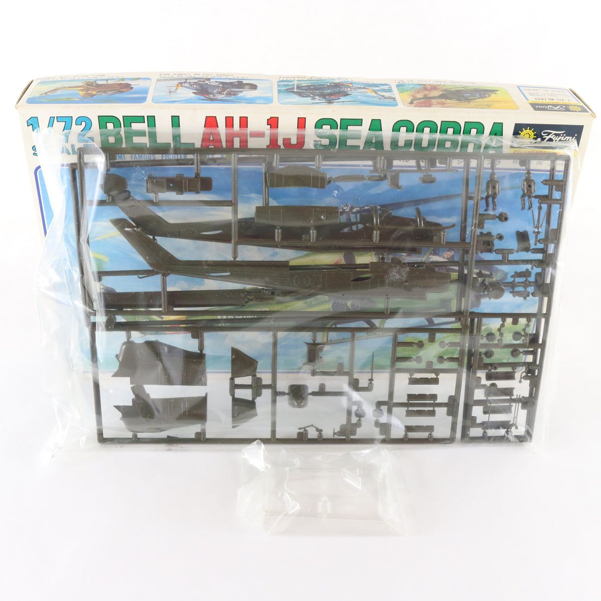 AH-1J Sea Cobra Attack Helicopter Bell Fujimi 1:72 7A23 500 Military Kit