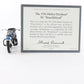 1936 Harley Davidson El Knucklehead Blue White Franklin Mint 1:24 Motorcycle