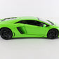 Lamborghini Aventador Lp700-4 Bburago 1:18 Green Diecast Model Car