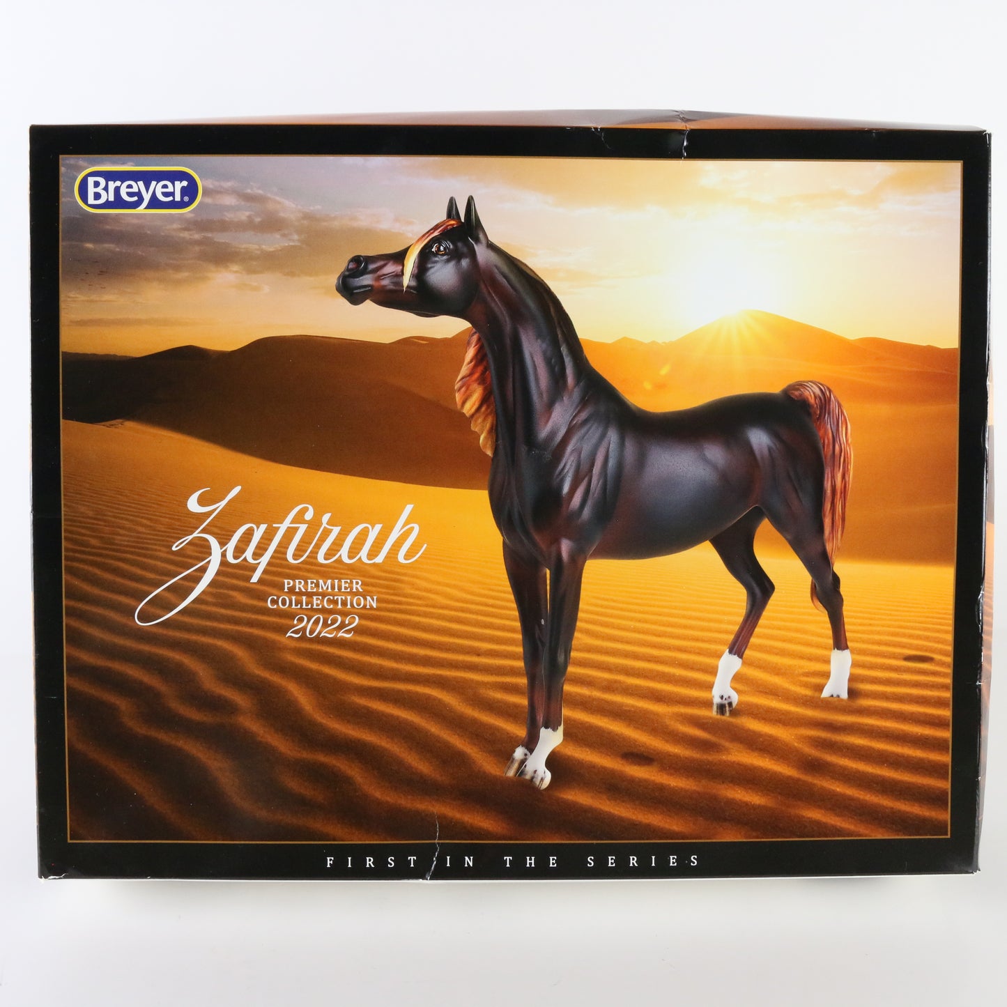 Breyer Zafirah Show Stance Arab Mare Premier Collection with Box, Bag & COA Horse