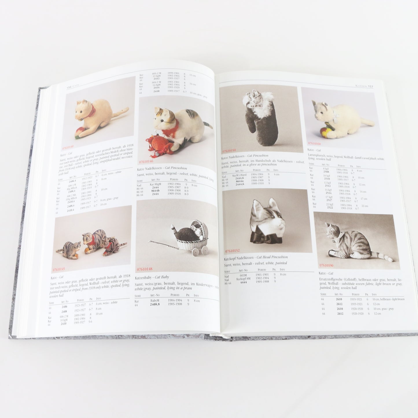 Steiff Sortiment 1892-1943 Antique Doll Plush Catalog Book Gunther Pfeiffer