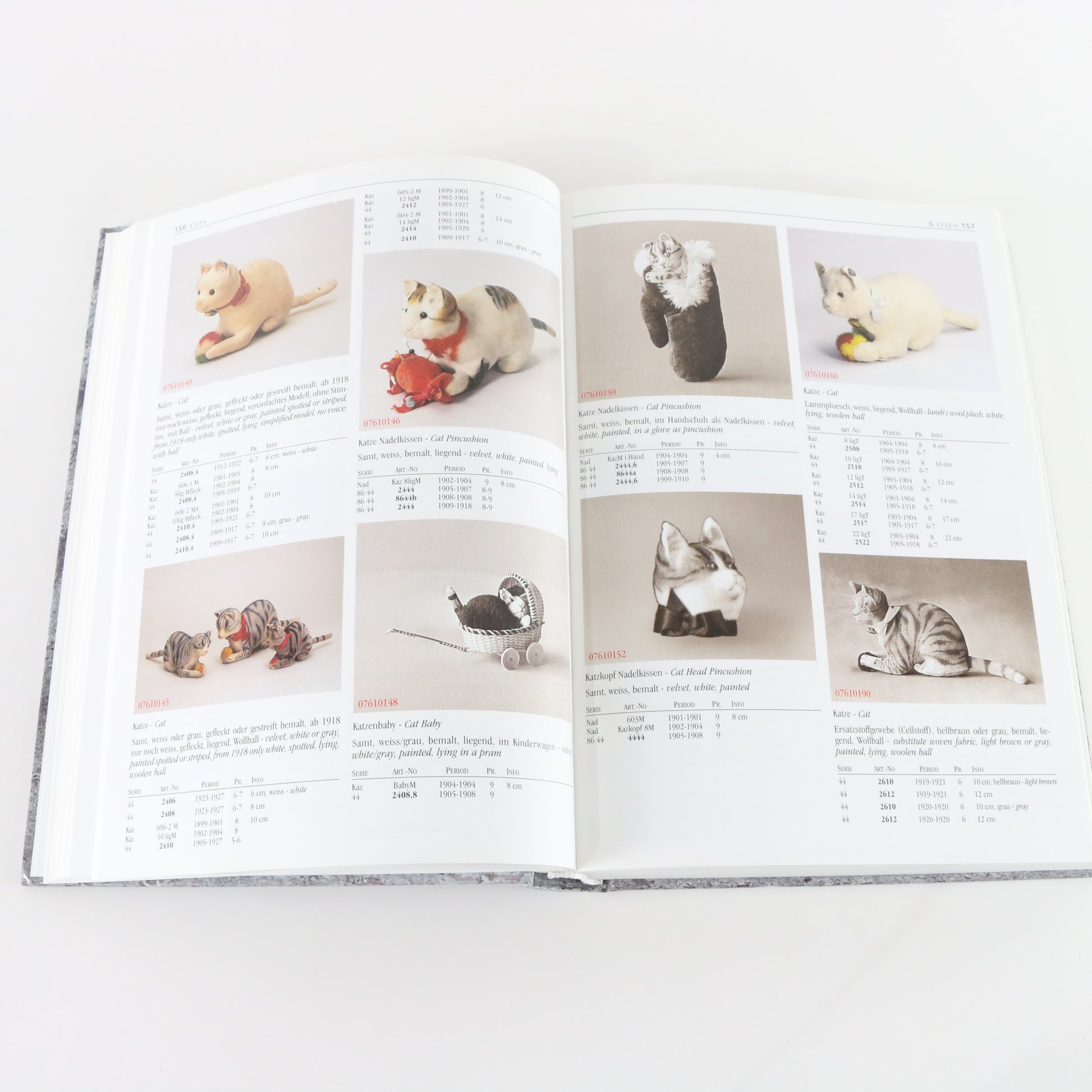 Steiff Sortiment 1892-1943 Antique Doll Plush Catalog Book Gunther Pfeiffer