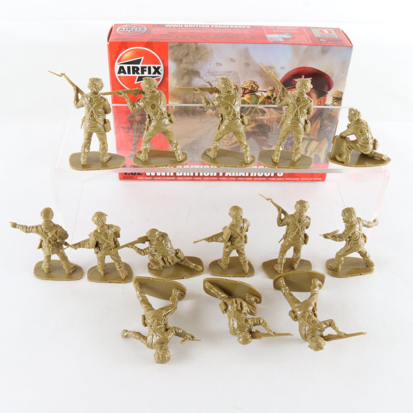 British Paratroops WWII WW2 Airfix 1:32 A02701 Plastic Soldier Figures