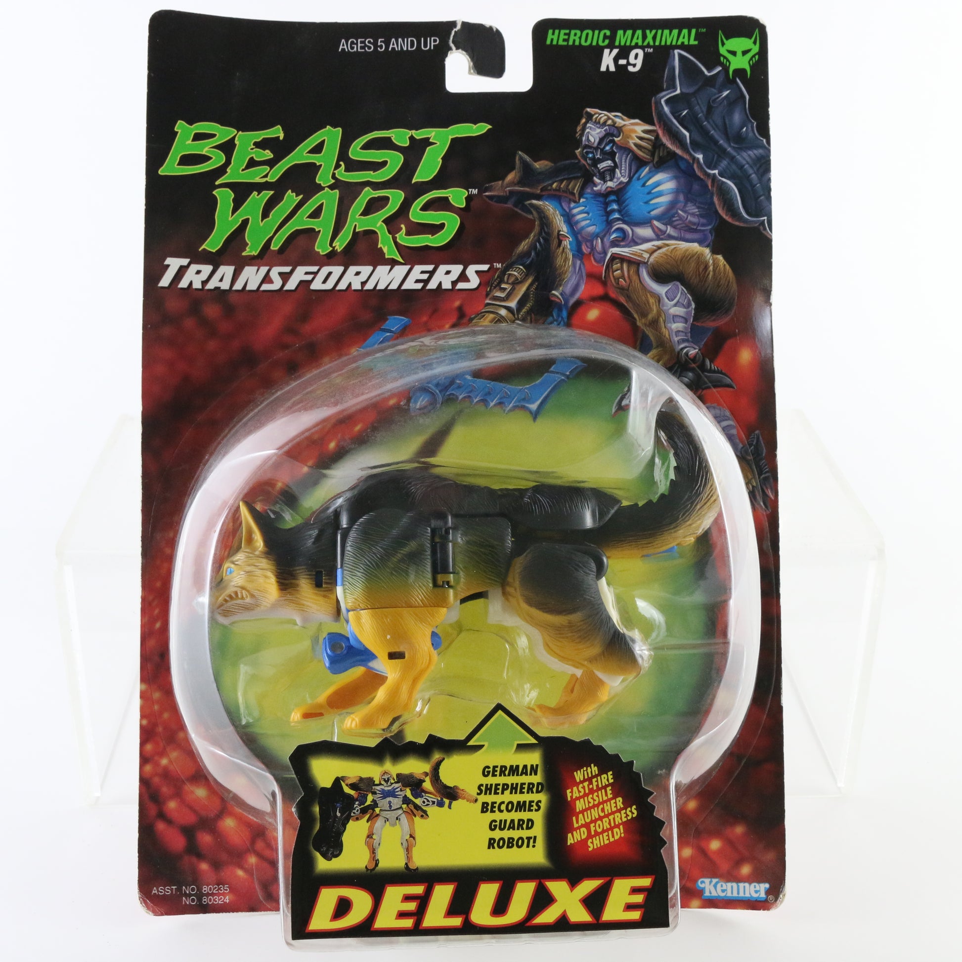 Transformers Beast Wars K9 Heroic Maximal Deluxe Action Figure