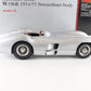 1954-55 Mercedes Benz W196R Streamliner Body Silver CMC 1:18 M-044 Model Car