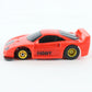 Tyco TCR Ferrari F40GT #9 Red & Black Slotless HO Slot Car
