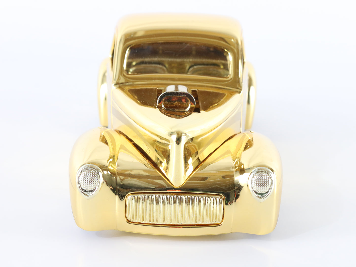 1941 '41 Willys Coupe Gold Metal Model Car Racing Champions 1:24 24k Plated