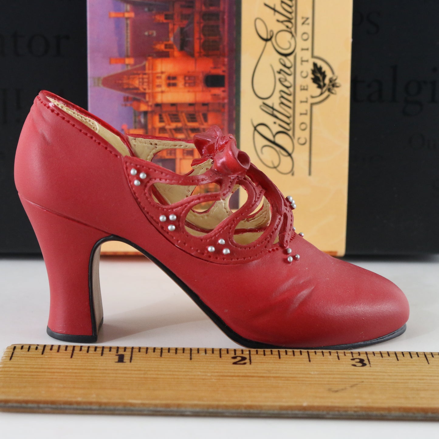 Just The Right Shoe Charisma Biltmore Estate Raine Red Resin Shoe 25419