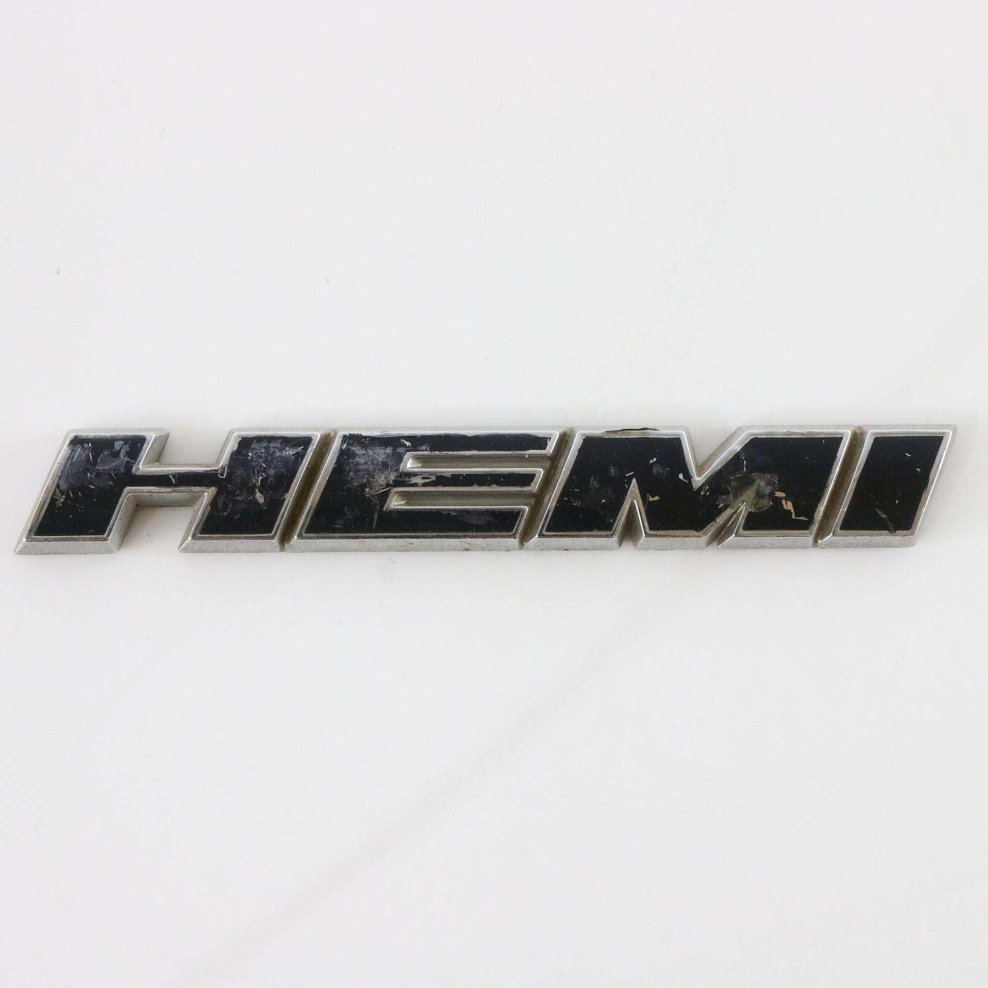 Dodge Charger Hemi Black Plastic Automobile Nameplate Emblem