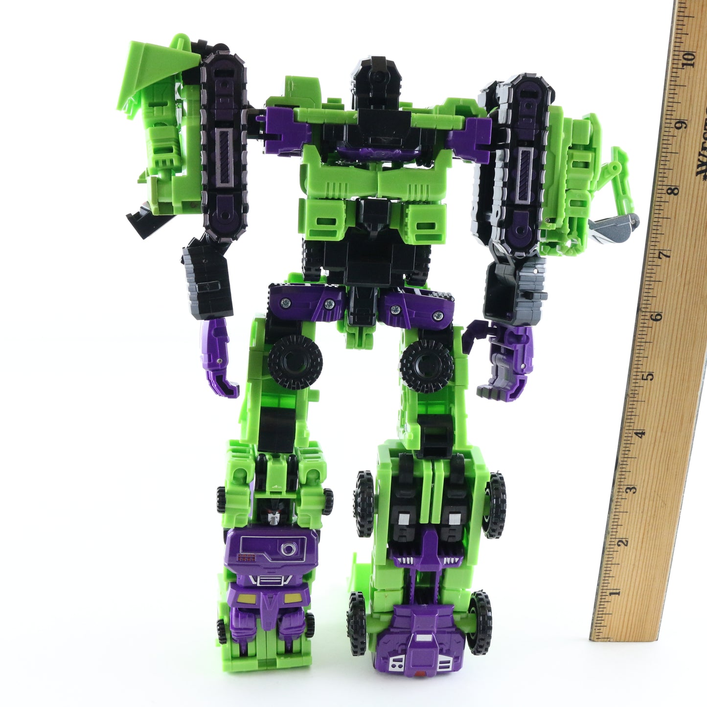 Deformable Devastator 6 In 1 Decepticon Transformers Construction Vehicle Figure