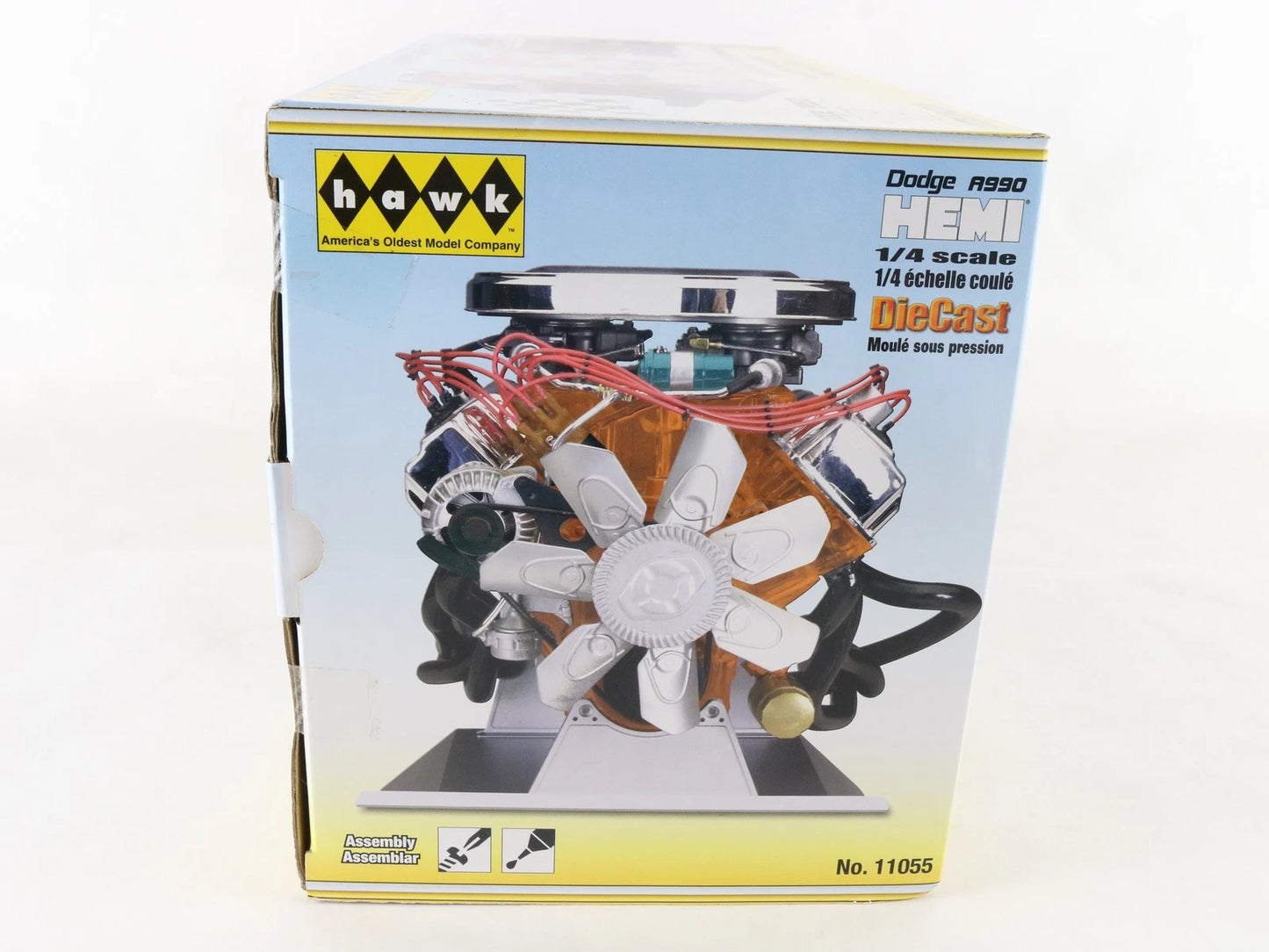 Dodge A990 Hemi Race Engine Hawk 1/4 Diecast Model Motor 11055 Sealed