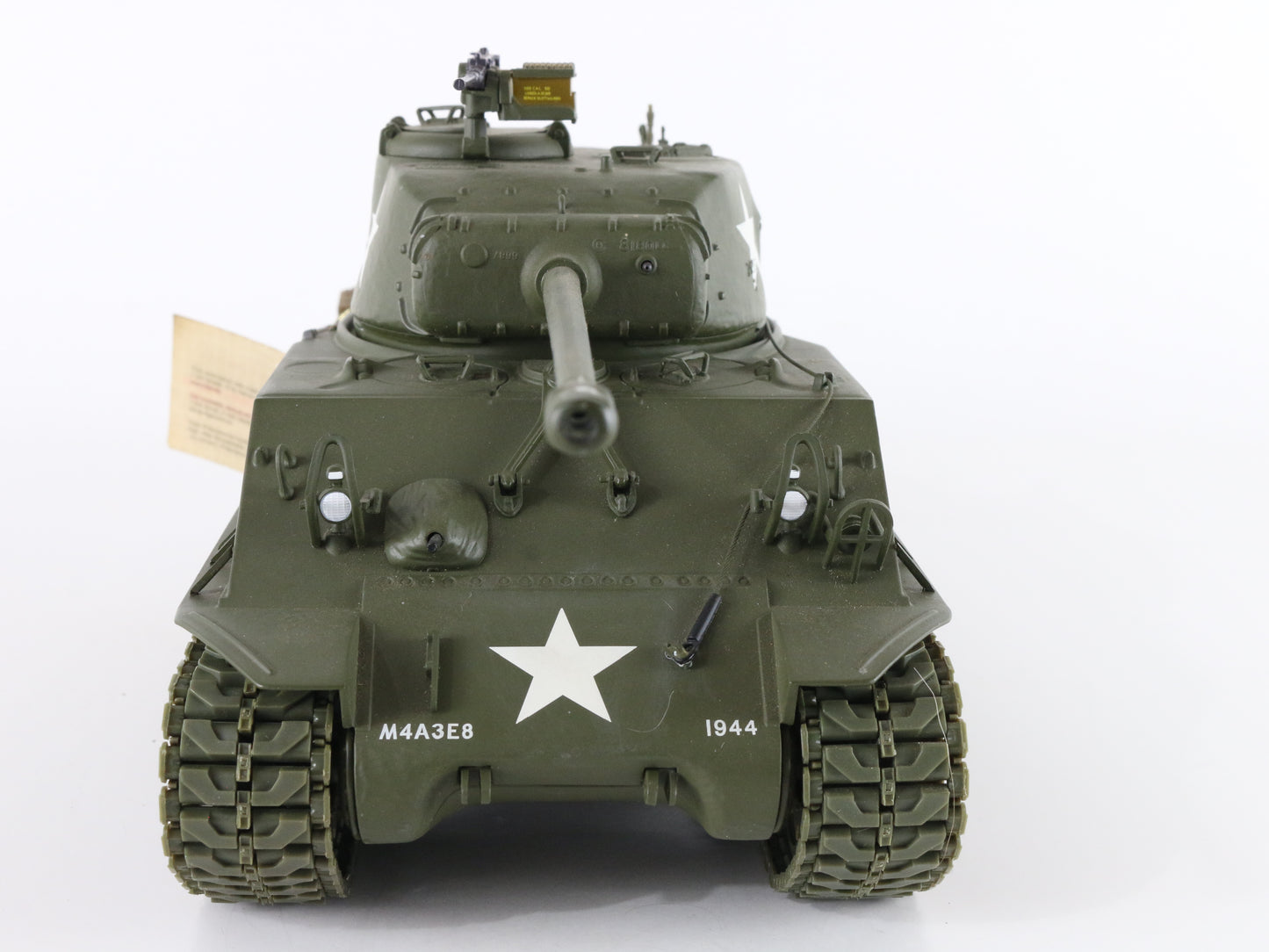 General George Patton Usa M4a3 Sherman Tank Franklin Mint 1:24 Military Vehicle