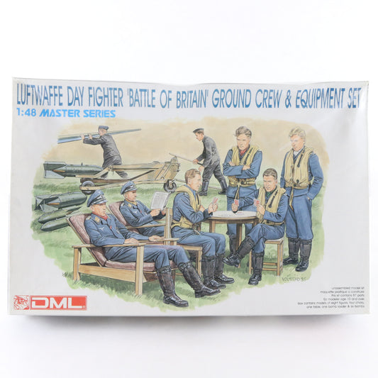 WW2 Luftwaffe Day Fighter Battle Of Britain Ground Crew Dragon DML 1:48 5532