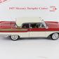 1957 Mercury Turnpike Cruiser Red White Danbury Mint 1:24 Diecast Model Car