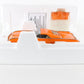 1962 Thunderbird Custom Orange Convertible Danbury Mint 1:24 Diecast Model Car