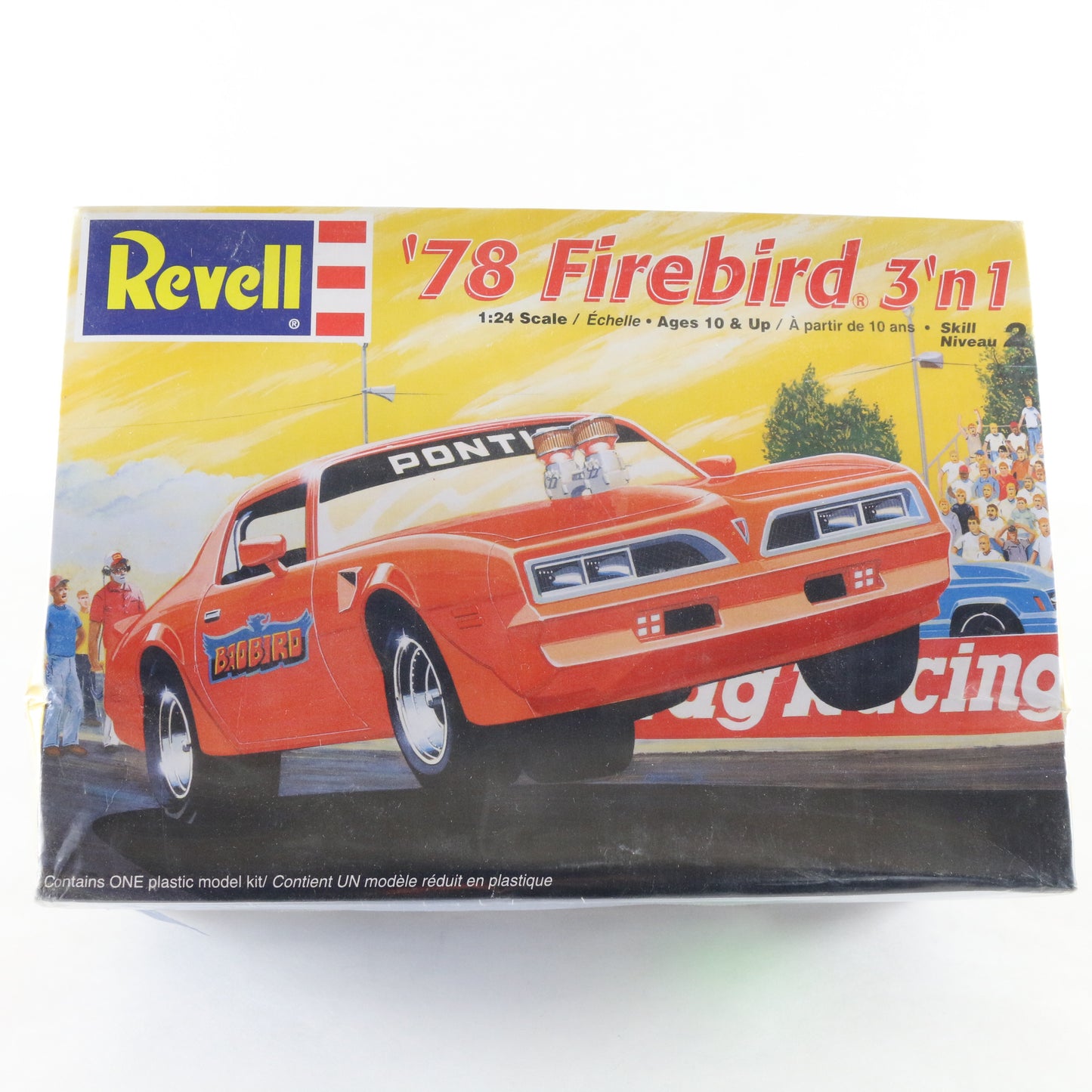 1978 '78 Pontiac Firebird Revell 1:24 3 In 1 Model Car Kit 85-2343