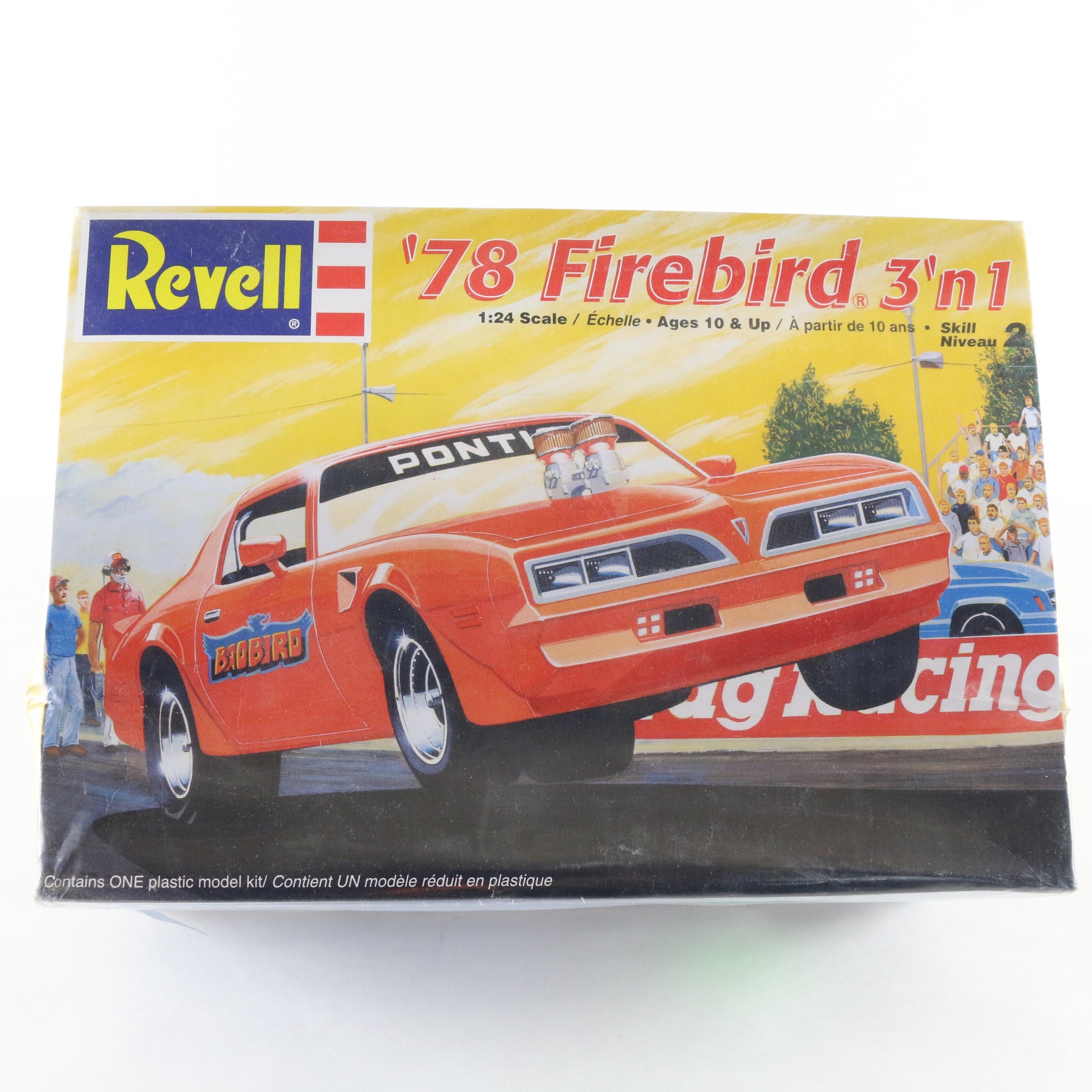 1978 '78 Pontiac Firebird Revell 1:24 3 In 1 Model Car Kit 85-2343
