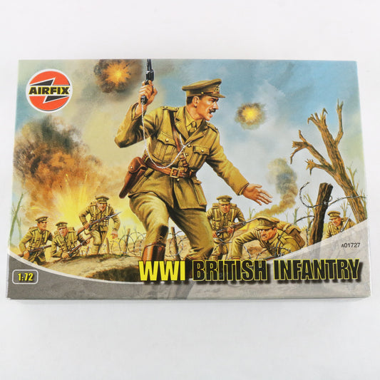 British Infantry WW1 WWI Airfix 1:72 A01727 Plastic Model Soldier Figures