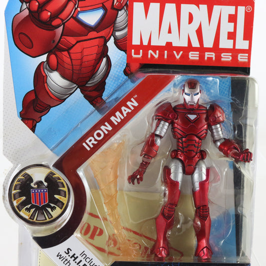 Marvel Universe 033 Iron Man 3.75" Action Figure Hasbro 