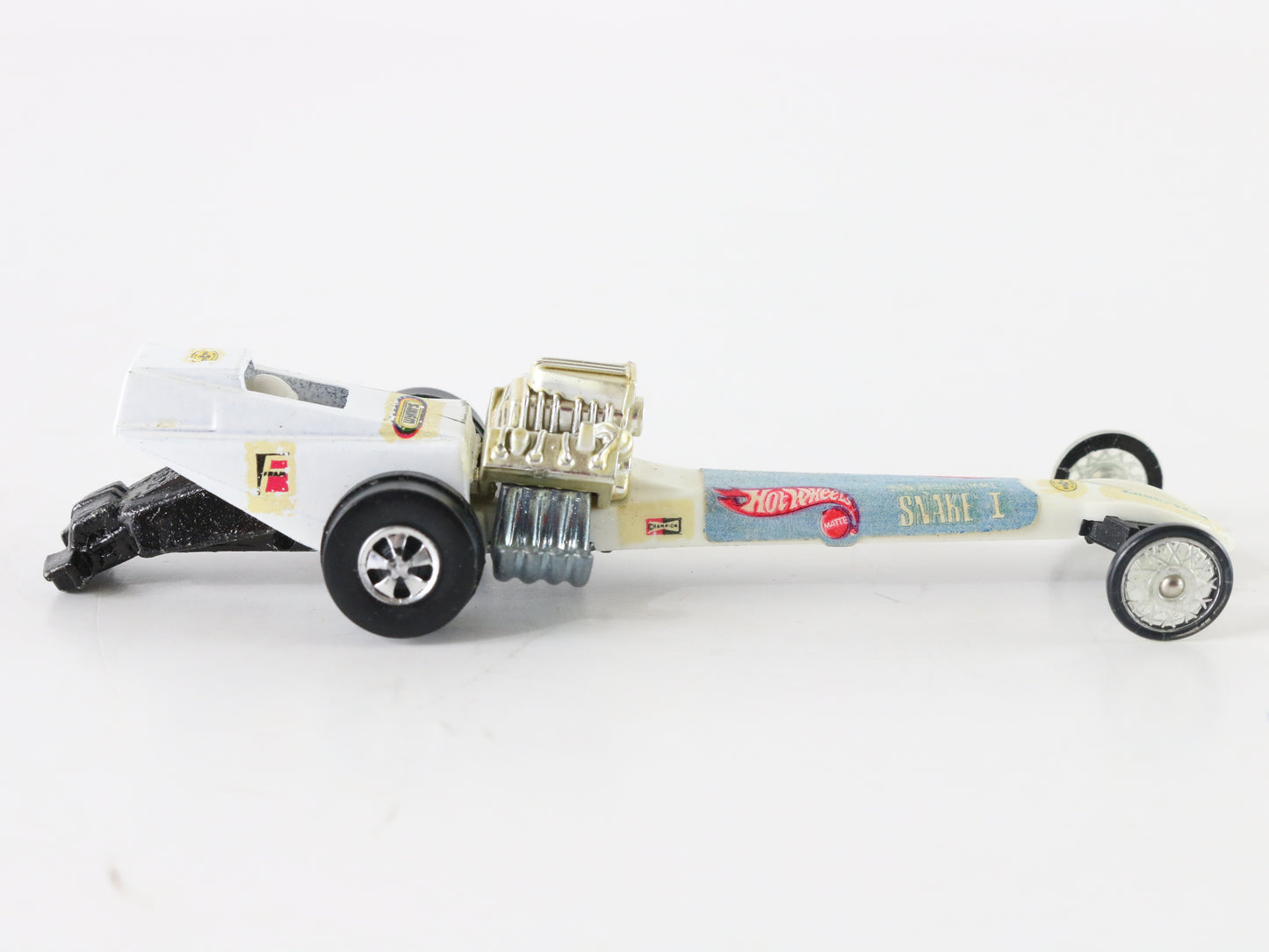 Vintage Hot Wheels Fuel Dragster Snake 1 Prudhomme W/ Decals Mattel 1:64 5951002