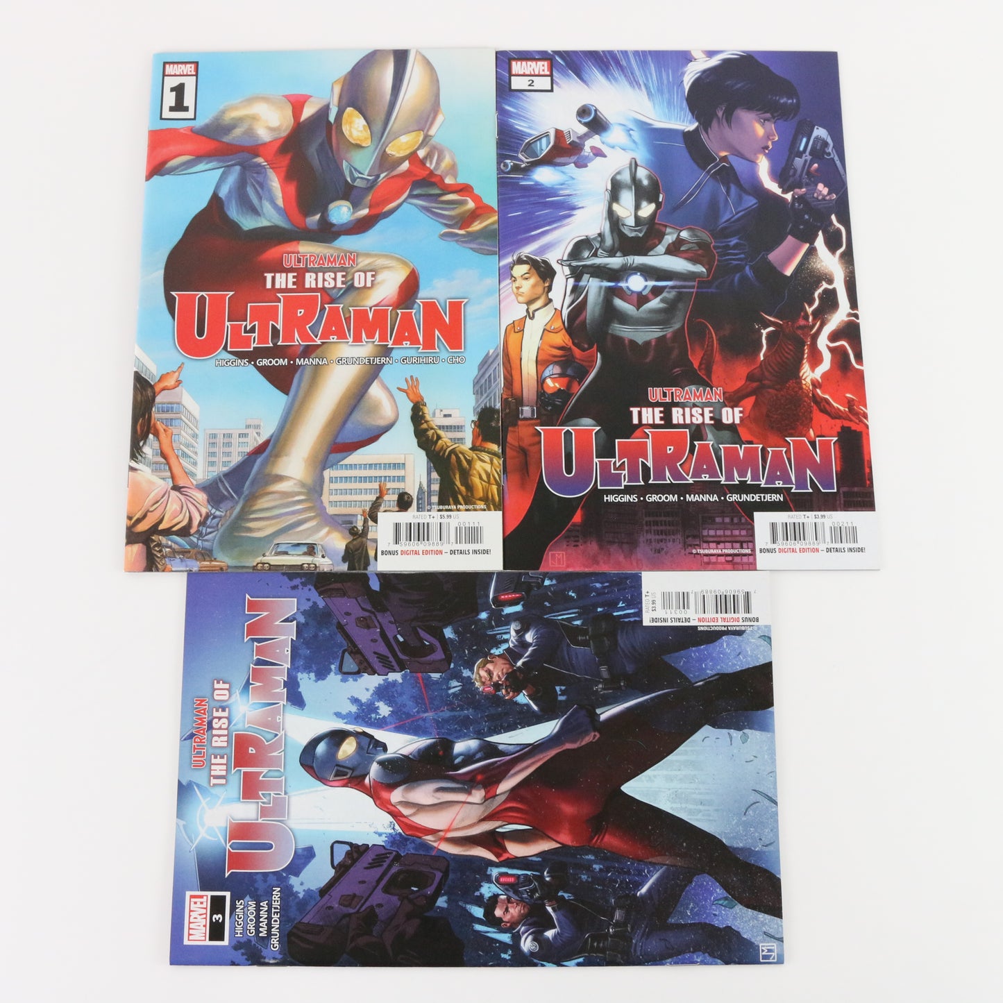 Lot Of 5 Rise Of Ultraman #1-5 Marvel Alex Ross NM 2020 Comics