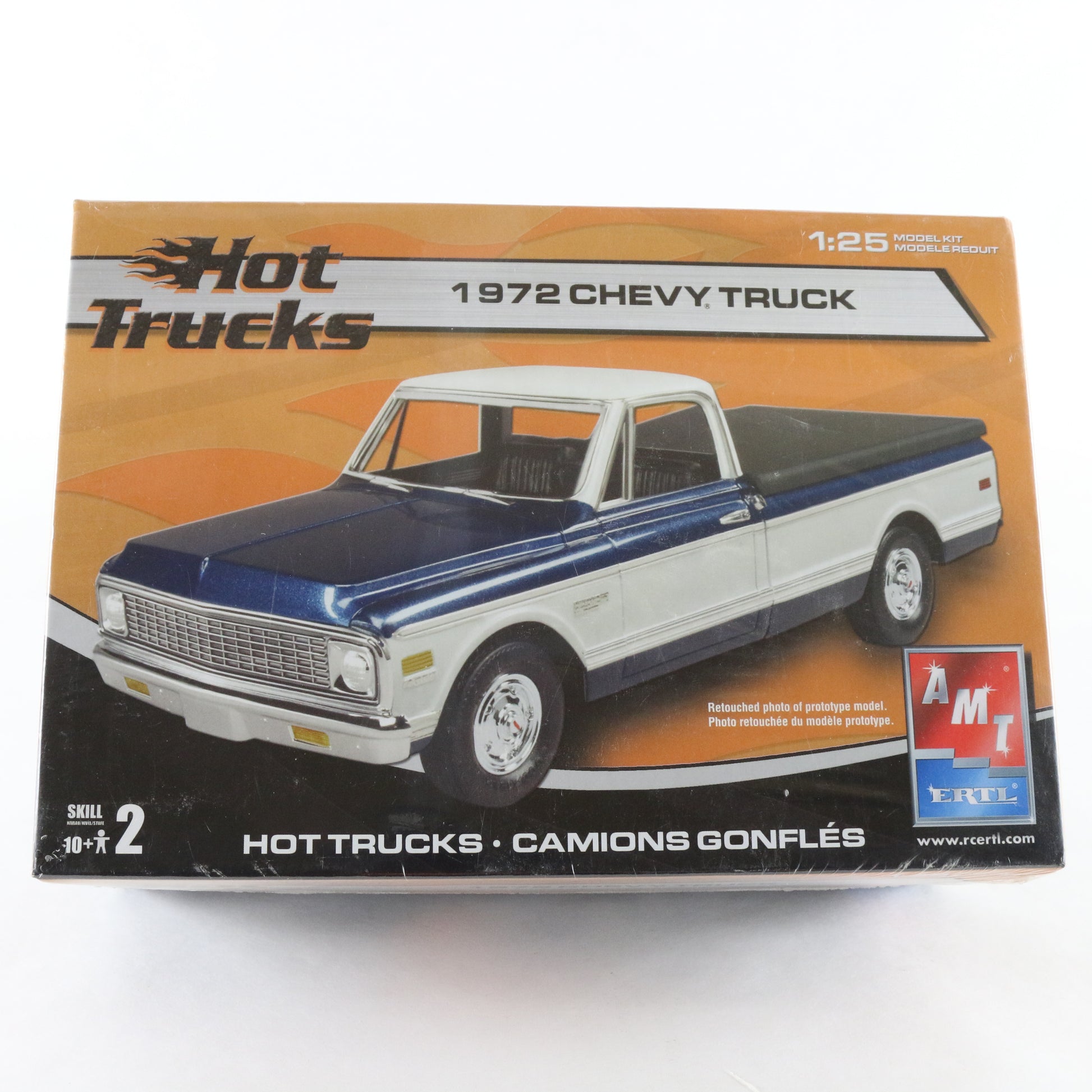 1972 Chevy Chevrolet Truck Hot Trucks AMT ERTL 1:25 Plastic Model Kit 38163