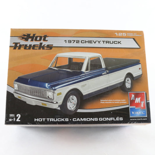 1972 Chevy Chevrolet Truck Hot Trucks AMT ERTL 1:25 Plastic Model Kit 38163