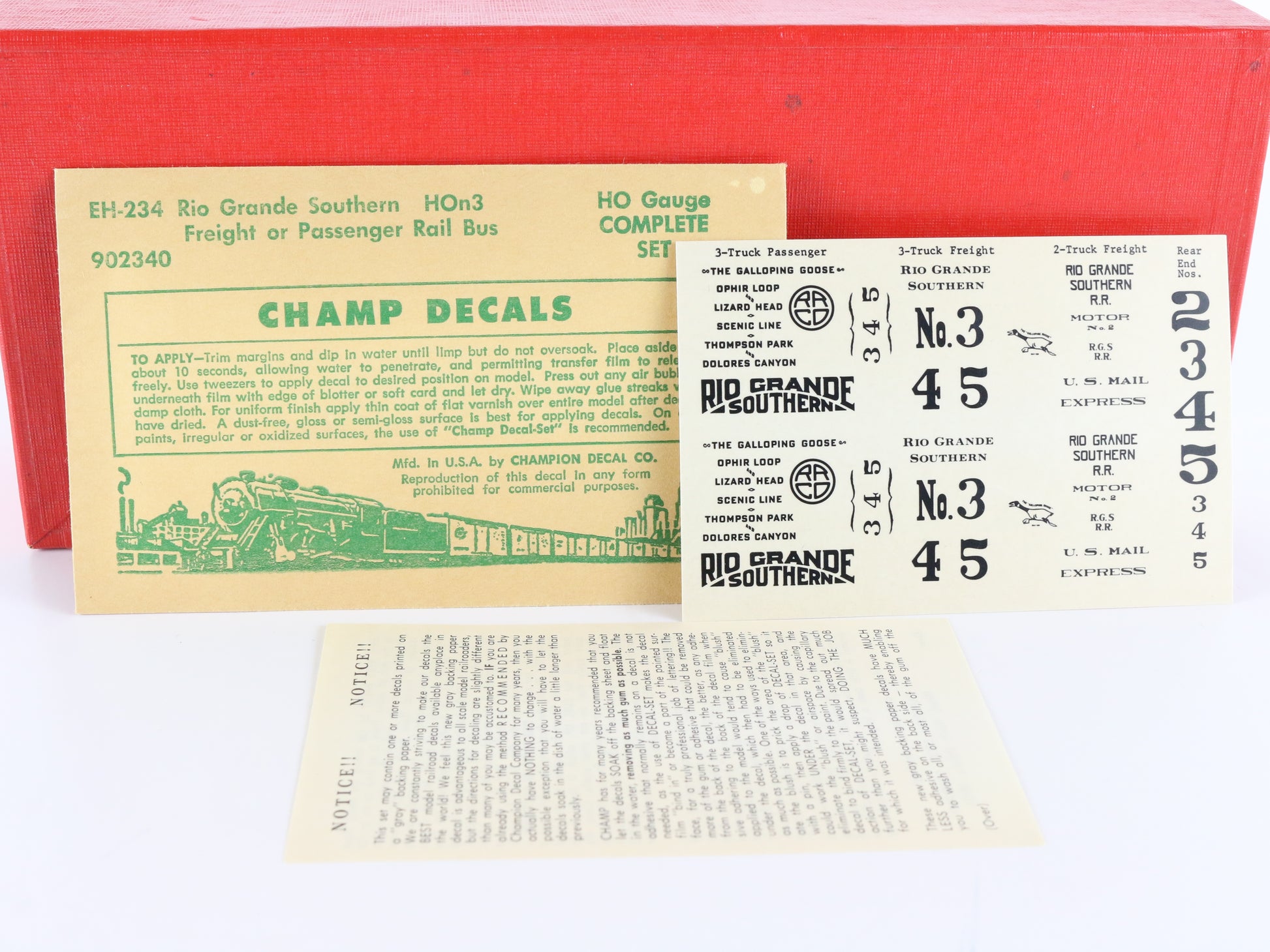 Lambert HOn3 Rio Grande Southern Galloping Goose #5 Japan Brass