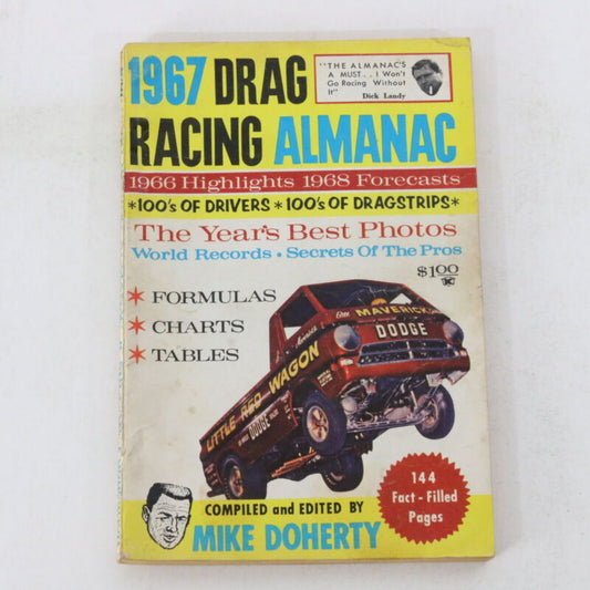 1967 Drag Racing Alamanac Highlights & Photos Mike Doherty DODGE MAVERICK