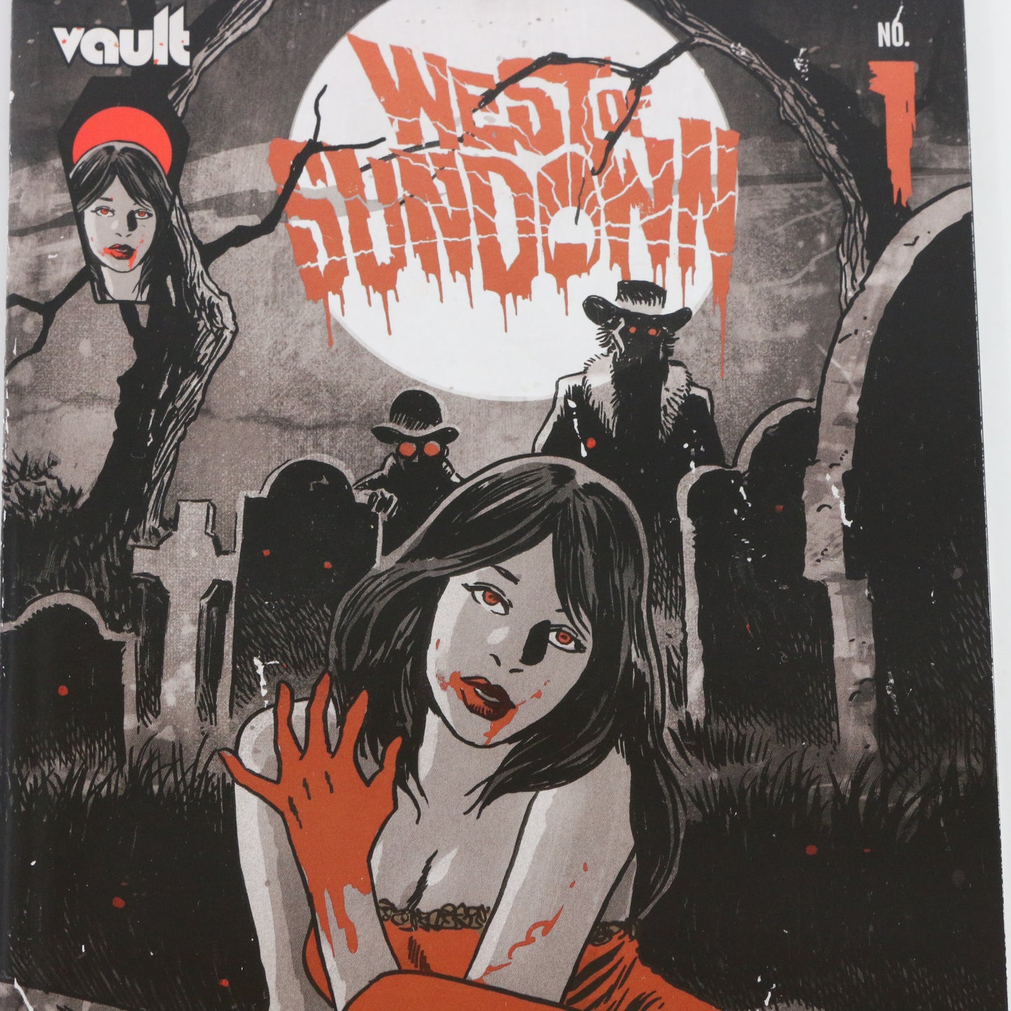 West Of Sundown Issue #1 Vault Shiny Foil Black & Gray 1st Print Francavilla NM