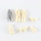 Lot Of 7 German Shepherd Scooby Doo & Standing Figures 1:72 Plastic Models